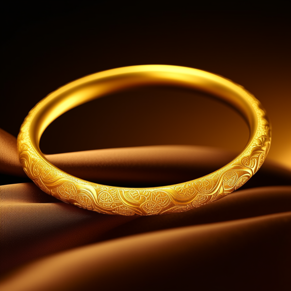 金手镯的图片