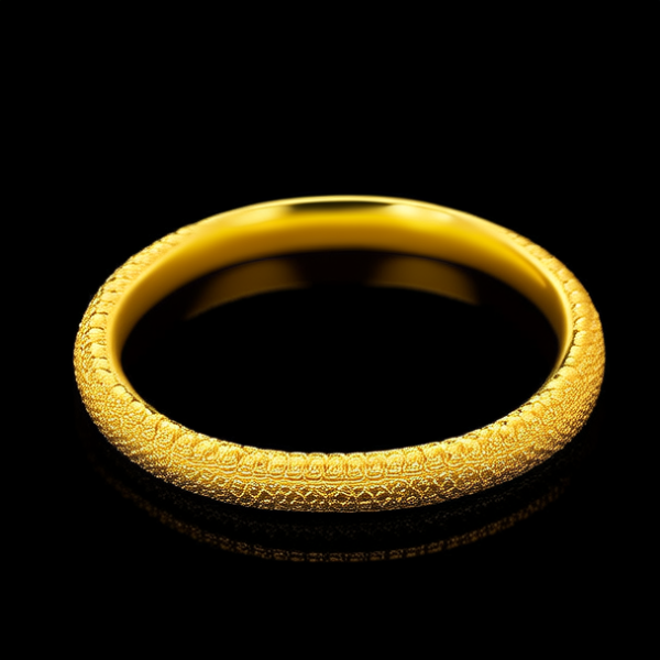 好看的金手镯图片