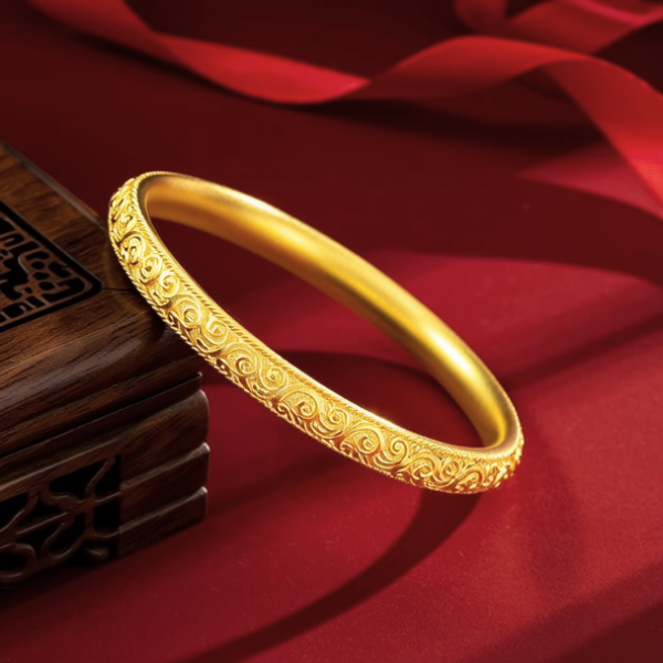 百天金手镯图片及价格