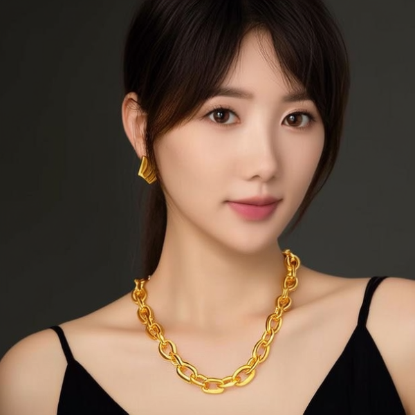 25克金项链图片大全