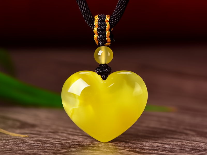 心形黄金吊坠图片大全