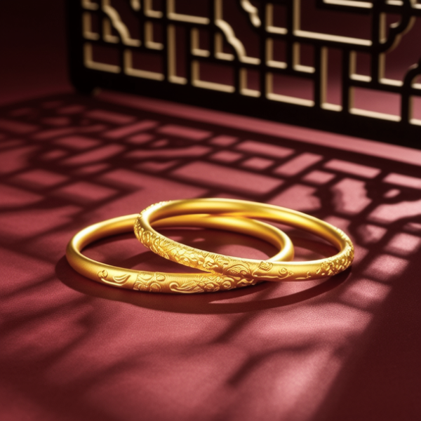 30克黄金手镯图片大全